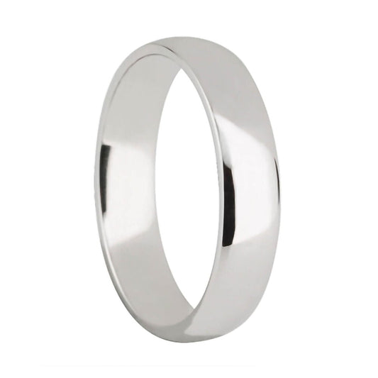 5mm Superior Court Wedding Ring in 9ct White Gold