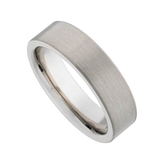 6mm Wedding Ring in Titanium